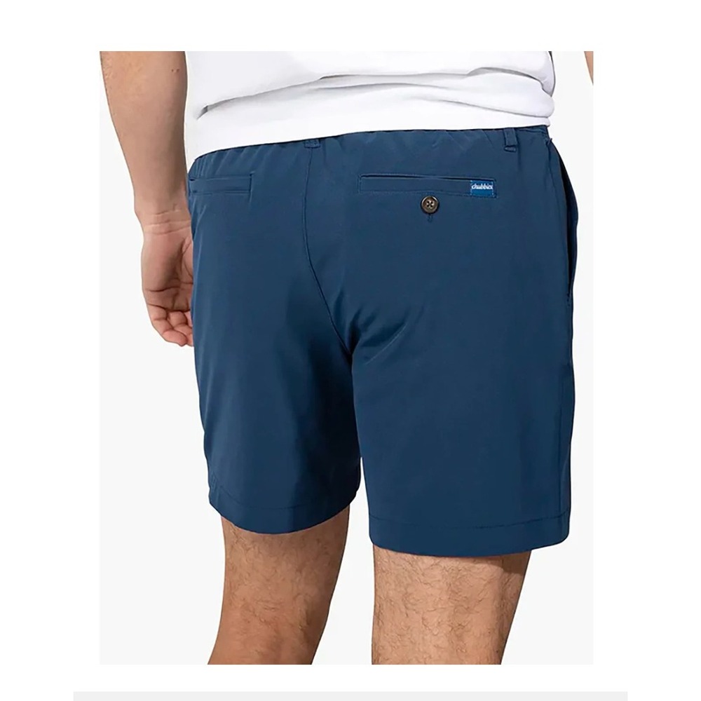 Chubbies Everywear 6" Performance Shorts Mens M Navy Athleisure Active Nautical - Picture 8 of 9